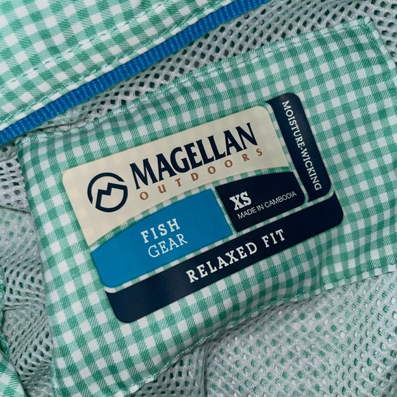 Mens Magellan Short Sleeve Fishing Shirt - Picture 3 of 3